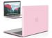 Etui Alogy Hard Case crystal do Apple MacBook Air 2018 13 różowe