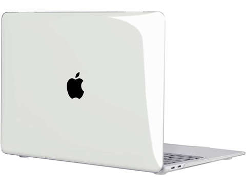 Etui Alogy Hard Case do Apple MacBook Air 13 M1 2021 Przezroczyste + Folia na ekran + Nakładka na klawiaturę + Torba