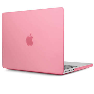 Etui Alogy Hard Case do Apple Macbook Pro 16 2021 A2485 Matowy Różowy