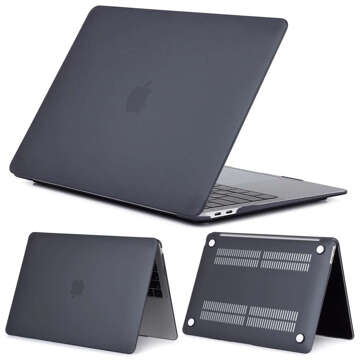 Etui Alogy Hard Case mat do Apple MacBook Air 13 M1 2021 Czarne