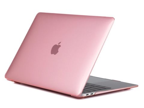 Etui Alogy Hard Case mat do Apple MacBook Pro 13 2016-2019 Różowe