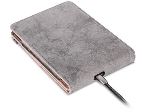 Etui Alogy Slim Leather do Kindle Paperwhite 4 2018/2019 Szare + Szkło