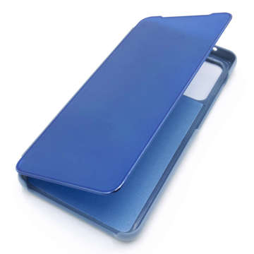 Etui Alogy Smart Clear View Cover z klapką do Samsung Galaxy A52s 5G/ A52 4G/5G Niebieskie + Szkło