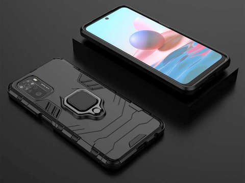 Etui Alogy Stand Ring Armor do Xiaomi Redmi Note 10/10s czarne