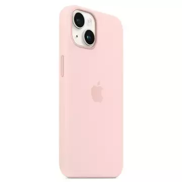 Etui Apple MPT73ZM/A iPhone 14 Plus 6,7" MagSafe różowy/chalk pink Silicone Case