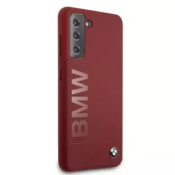 Etui BMW BMHCS21SSLBLRE do Samsung Galaxy S21 G991 hardcase Silicone Signature Logo