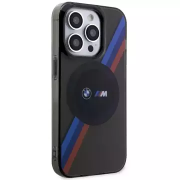 Etui BMW BMHMP14LHDTK do iPhone 14 Pro 6.1" Tricolor Stripes MagSafe