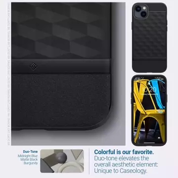 Etui Caseology Parallax Mag MagSafe do Apple iPhone 14 Plus Matte Black