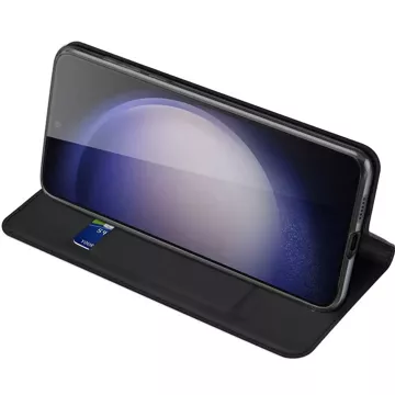 Etui DUX DUCIS Skin X Pro - futerał z klapką kompatybilny z MagSafe do Samsung S24 Ultra czarny