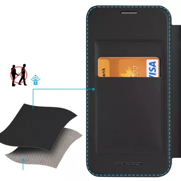 Etui Dux Ducis Skin X Pro z magnetycznym ringiem / podstawką do Samsung S24+ - czarne