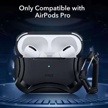 Etui ESR Cyber Armor HaloLock MagSafe do Apple AirPods Pro 1 / 2 Black