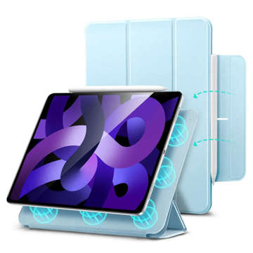 Etui ESR Rebound Magnetic do Apple iPad Air 10.9" 4/5 (2020/2022) Air 11" 6 (2024) Sky Blue