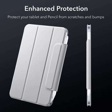 Etui ESR Rebound Magnetic do Apple iPad Mini 6 2021 Silver Grey
