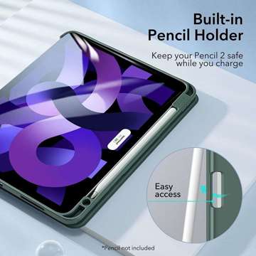 Etui ESR Rebound Pencil do Apple iPad Air 4 2020 / 5 2022 Green
