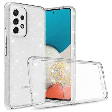 Etui Glitter do Samsung Galaxy A33 5G Clear