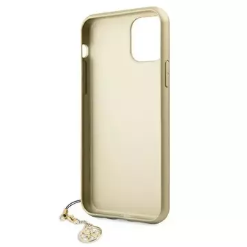 Etui Guess GUHCN61GF4GGR do Apple iPhone 11 6,1" / Xr grey/szary hard case 4G Charms Collection