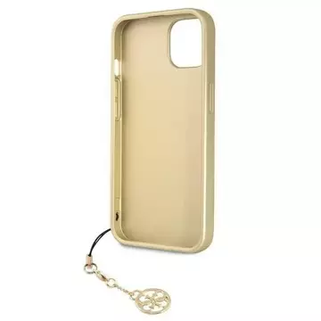 Etui Guess GUHCP13MGF4GGR do Apple iPhone 13 6,1" szary/grey hardcase 4G Charms Collection