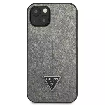 Etui Guess GUHCP13MPSATLG do iPhone 13 6,1" hardcase SaffianoTriangle Logo