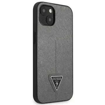 Etui Guess GUHCP13MPSATLG do iPhone 13 6,1" hardcase SaffianoTriangle Logo