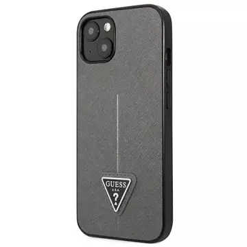 Etui Guess GUHCP13MPSATLG do iPhone 13 6,1" hardcase SaffianoTriangle Logo