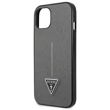 Etui Guess GUHCP13MPSATLG do iPhone 13 6,1" hardcase SaffianoTriangle Logo