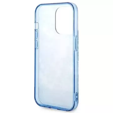 Etui Guess GUHCP14LHGPLHB do Apple iPhone 14 Pro 6,1" niebieski/blue hardcase Porcelain Collection