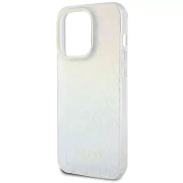 Etui Guess GUHCP15LHDECMI do iPhone 15 Pro 6.1" wielokolorowy hardcase IML Faceted Mirror Disco Iridescent