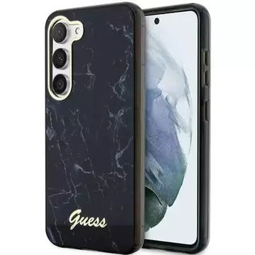 Etui Guess GUHCS23MPCUMAK do Samsung Galaxy S23+ Plus S916 czarny/black hardcase Marble