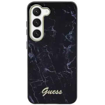 Etui Guess GUHCS23MPCUMAK do Samsung Galaxy S23+ Plus S916 czarny/black hardcase Marble