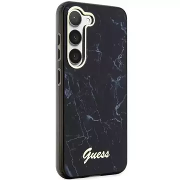 Etui Guess GUHCS23MPCUMAK do Samsung Galaxy S23+ Plus S916 czarny/black hardcase Marble