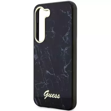 Etui Guess GUHCS23MPCUMAK do Samsung Galaxy S23+ Plus S916 czarny/black hardcase Marble