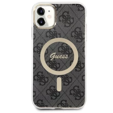 Etui Guess GUHMN61H4STK do iPhone 11 6.1" hardcase 4G MagSafe