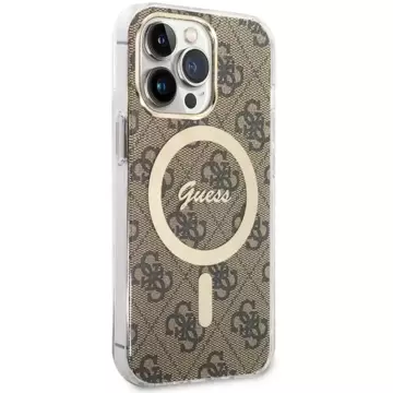 Etui Guess GUHMP13LH4STW do iPhone 13 Pro / 13 6.1" hardcase 4G MagSafe