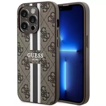 Etui Guess GUHMP14LP4RPSW do iPhone 14 Pro 6.1" hardcase 4G Printed Stripes MagSafe