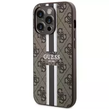 Etui Guess GUHMP14LP4RPSW do iPhone 14 Pro 6.1" hardcase 4G Printed Stripes MagSafe