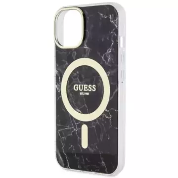 Etui Guess GUHMP14SPCUMAK do iPhone 14 6.1" hardcase Marble MagSafe