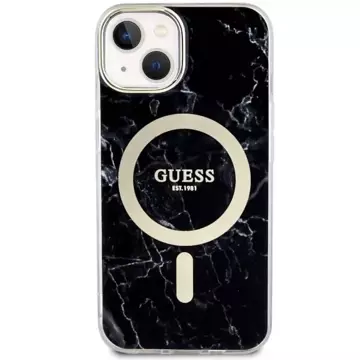 Etui Guess GUHMP14SPCUMAK do iPhone 14 6.1" hardcase Marble MagSafe