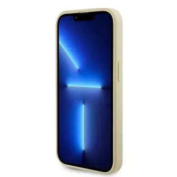 Etui Guess GUHMP15XPSAHMCB do iPhone 15 Pro Max 6.7" złoty/gold hardcase Saffiano MagSafe