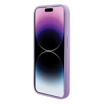 Etui Guess GUHMP15XPSAHMCU do iPhone 15 Pro Max 6.7" fioletowy/purple hardcase Saffiano MagSafe