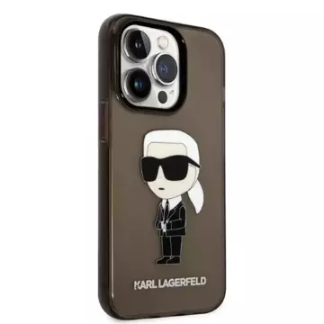 Etui Karl Lagerfeld KLHCP14LHNIKTCK do iPhone 14 Pro 6,1" hardcase Ikonik Karl Lagerfeld