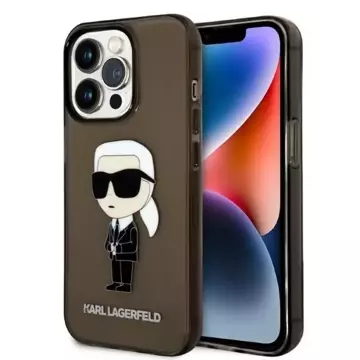 Etui Karl Lagerfeld KLHCP14LHNIKTCK do iPhone 14 Pro 6,1" hardcase Ikonik Karl Lagerfeld