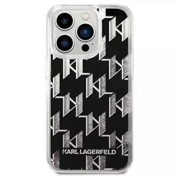 Etui Karl Lagerfeld KLHCP14LLMNMK do iPhone 14 Pro 6,1" hardcase Liquid Glitter Monogram