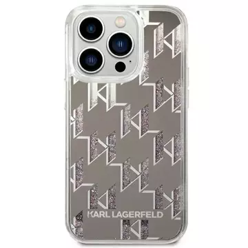 Etui Karl Lagerfeld KLHCP14LLMNMS do iPhone 14 Pro 6,1" hardcase Liquid Glitter Monogram