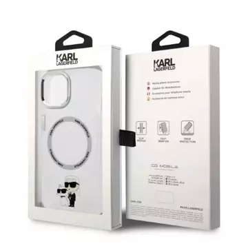 Etui Karl Lagerfeld KLHMP14SHNKCIT do iPhone 14 6,1" hardcase Iconic Karl&Choupette Magsafe