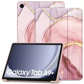 Etui Smartcase do Samsung Galaxy Tab A9+ Plus 11.0 X210 / X215 / X216 Marble