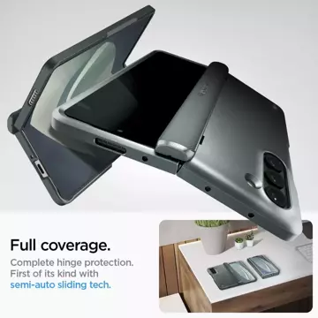 Etui Spigen AirSkin do Samsung Galaxy Z Fold 5 Abyss Green