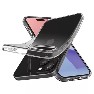 Etui Spigen Crystal Flex do Apple iPhone 15 - przezroczyste