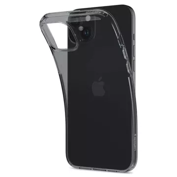 Etui Spigen Crystal Flex do Apple iPhone 15 - szaro-przezroczyste