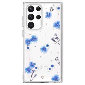 Etui Spigen Cyrill Cecile do Samsung Galaxy S22 Ultra Blue Spring