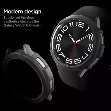 Etui Spigen Liquid Air do Samsung Galaxy Watch 6 Classic (47 mm) matte black